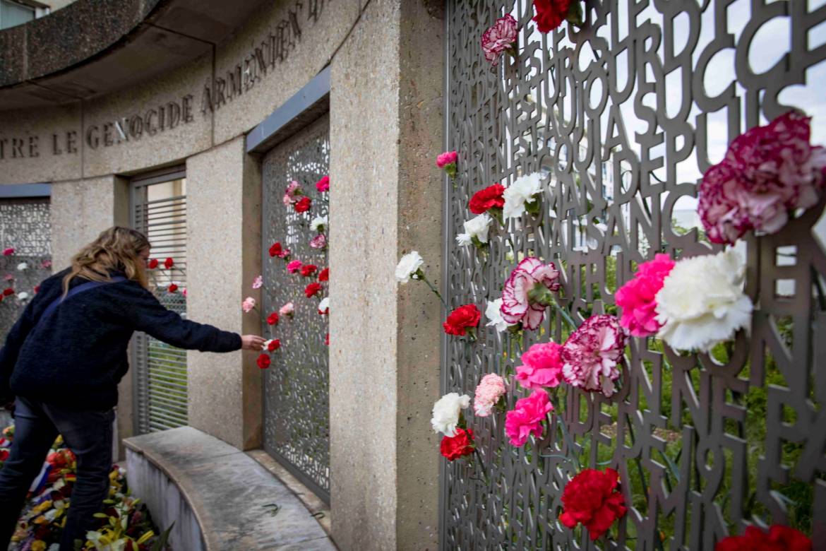 Le mémorial du génocide arménien de Villeurbanne (photo d'archives).